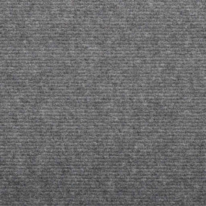 vidaXL Stair Mats Self-Adhesive 15 pcs. 56x17x3 cm Grey
