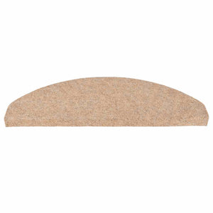 vidaXL Self-Adhesive Stair Treads 15 pcs. 65x22.5x3.5 cm Beige