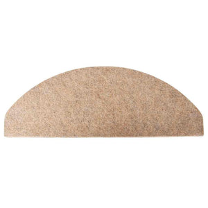 vidaXL Self-Adhesive Stair Treads 15 pcs. 65x22.5x3.5 cm Beige