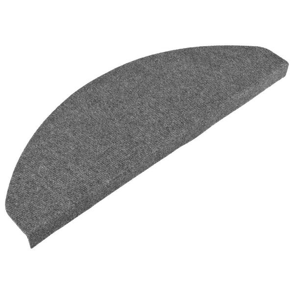 vidaXL Self-Adhesive Stair Treads 15 pcs. 65x22.5x3.5 cm Grey