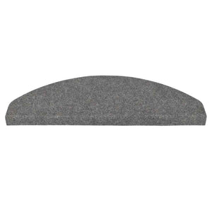 vidaXL Self-Adhesive Stair Treads 15 pcs. 65x22.5x3.5 cm Grey
