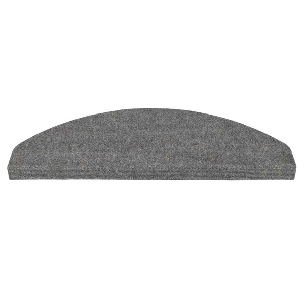 vidaXL Self-Adhesive Stair Treads 15 pcs. 65x22.5x3.5 cm Grey