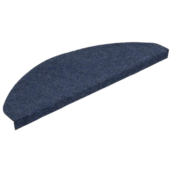 vidaXL Self-Adhesive Stair Treads 15 pcs. 65x22.5x3.5 cm Blue