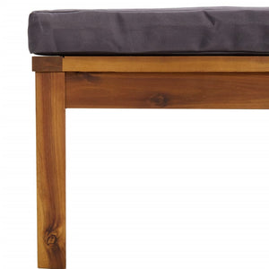 vidaXL 3-Piece Garden Lounge Set with Cushions Solid Acacia Wood