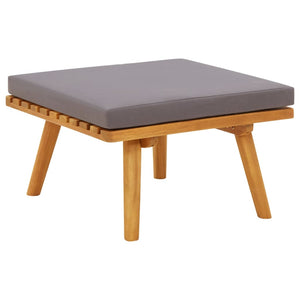 vidaXL 12-piece Garden Lounge Set with Cushions Solid Acacia Wood