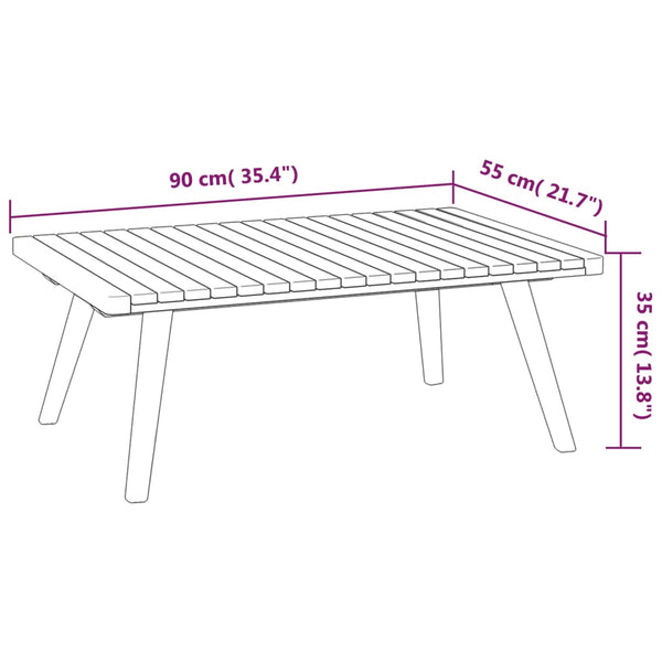 vidaXL 12-piece Garden Lounge Set with Cushions Solid Acacia Wood