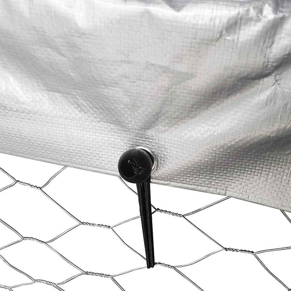 vidaXL Outdoor Dog Kennel with Roof 300x300x150 cm