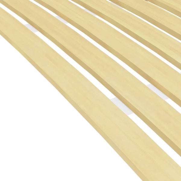 vidaXL Bed Slat Base Replacement with 17 Slats 80x200 cm