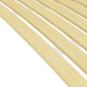 vidaXL Bed Slat Base Replacement with 17 Slats 120x200 cm
