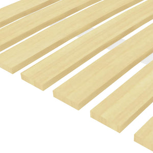 vidaXL Replacement Bed Slats with 24 Slats 100x200 cm