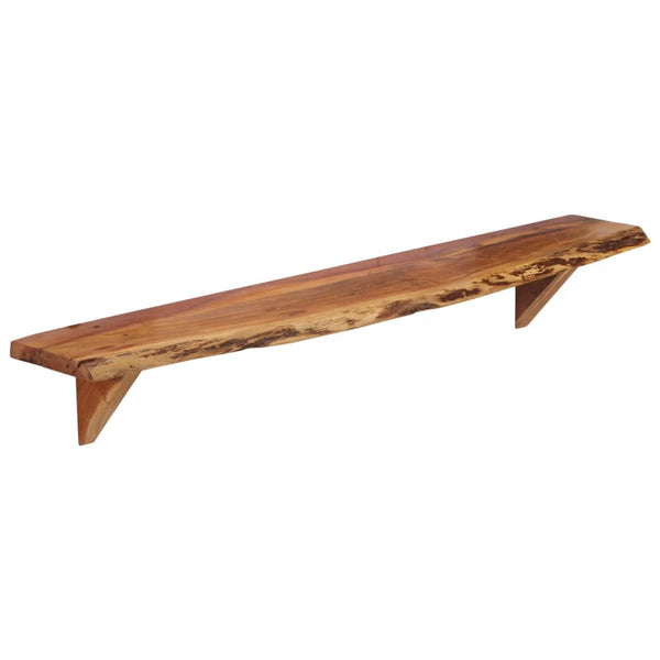vidaXL Wall Shelves 2 pcs. 110x20x18 cm Solid Acacia Wood