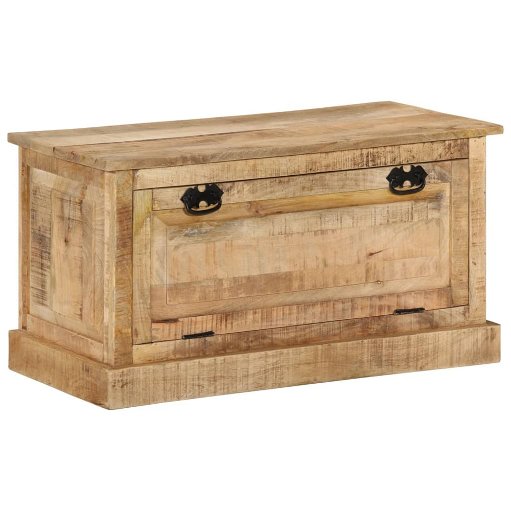 vidaXL Shoe Bench 85x40x45 cm Solid Mango Wood