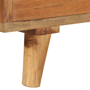 vidaXL TV Cabinet Solid Acacia Wood Honey Finish 140x30x40 cm