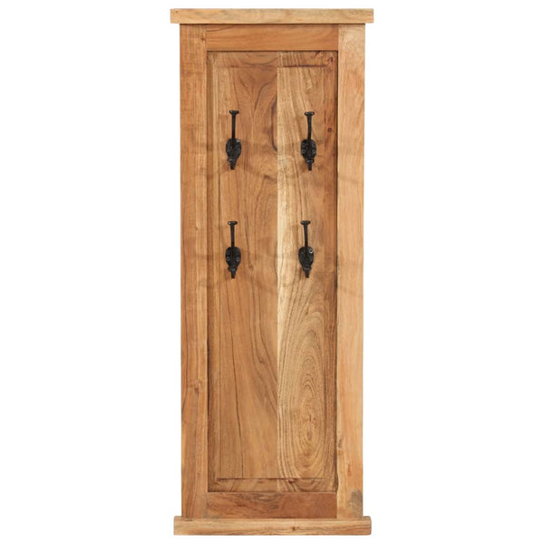 vidaXL Coat Racks 2 pcs. Solid Acacia Wood 38x100 cm