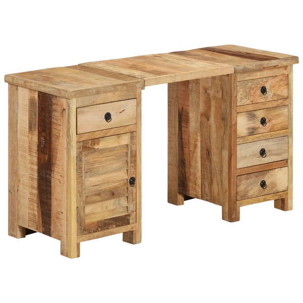 vidaXL Solid Mango Wood Desk 140x50x77 cm