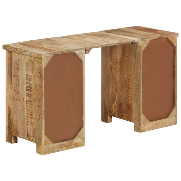 vidaXL Solid Mango Wood Desk 140x50x77 cm