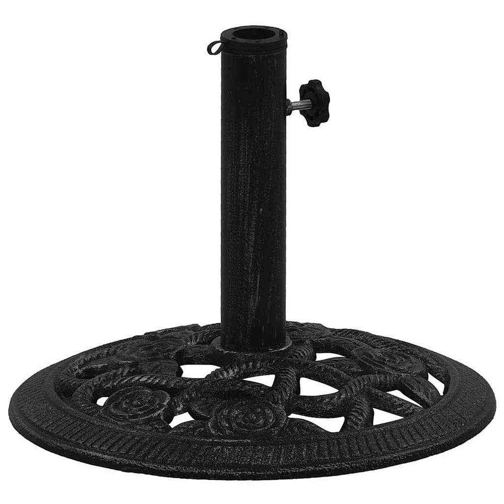 vidaXL Parasol Base Black 40x40x32 cm Cast Iron
