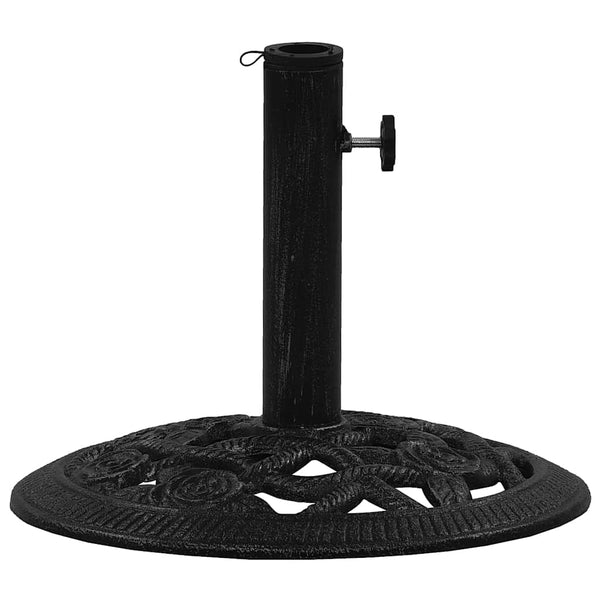 vidaXL Parasol Base Black 40x40x32 cm Cast Iron