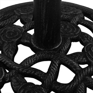 vidaXL Parasol Base Black 40x40x32 cm Cast Iron