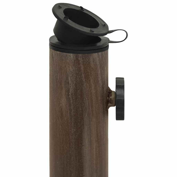 vidaXL Parasol Base Bronze 44x44x31 cm Cast Iron