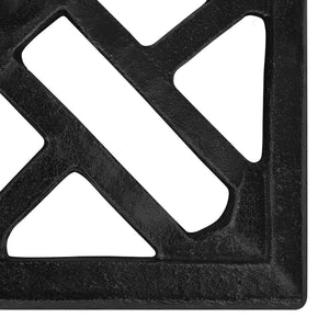 vidaXL Parasol Base Black 44x44x31 cm Cast Iron