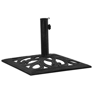 vidaXL Parasol Base Black 47x47x33 cm Cast Iron