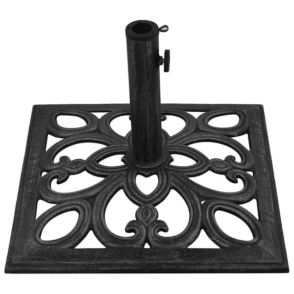 vidaXL Parasol Base Black 47x47x33 cm Cast Iron