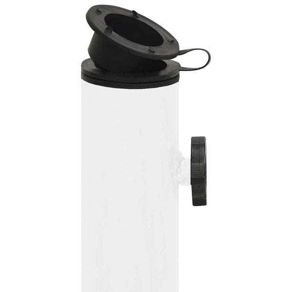 vidaXL Parasol Base White 40x40x32 cm Cast Iron