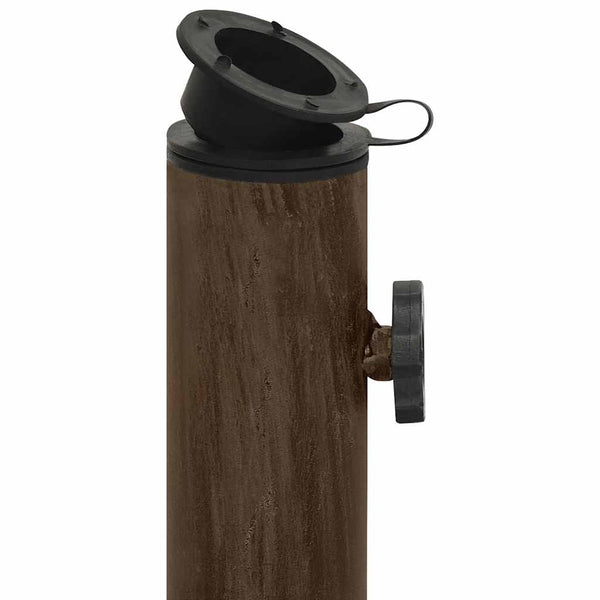 vidaXL Parasol Base Bronze 40x40x32 cm Cast Iron