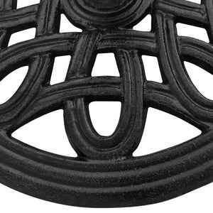 vidaXL Parasol Base Black 44x44x32 cm Cast Iron