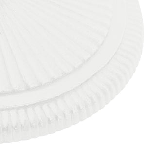 vidaXL Parasol Base White 45x45x30 cm Cast Iron