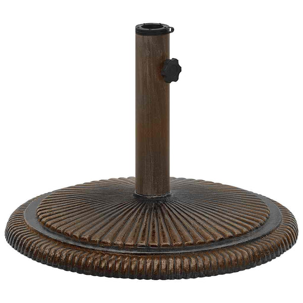 vidaXL Parasol Base Bronze 45x45x30 cm Cast Iron