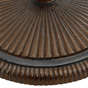 vidaXL Parasol Base Bronze 45x45x30 cm Cast Iron