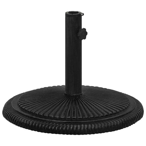 vidaXL Parasol Base Black 45x45x30 cm Cast Iron