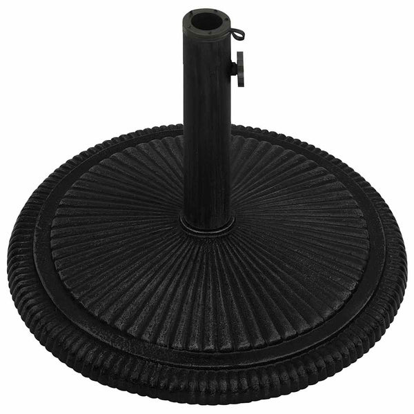 vidaXL Parasol Base Black 45x45x30 cm Cast Iron
