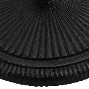vidaXL Parasol Base Black 45x45x30 cm Cast Iron
