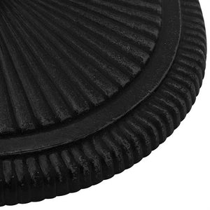 vidaXL Parasol Base Black 45x45x30 cm Cast Iron