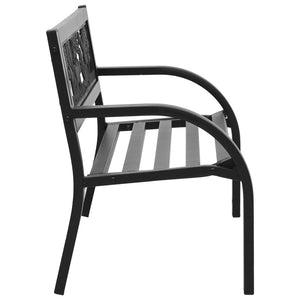 vidaXL Kids' Garden Bench 86 cm Steel