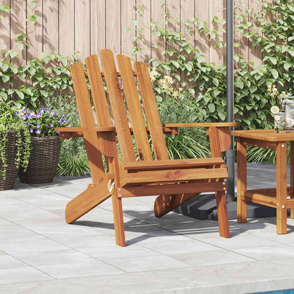 vidaXL Adirondack Garden Chair Solid Acacia Wood