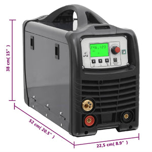 vidaXL Welding Machine MIG / MMA / Lift TIG 200 A