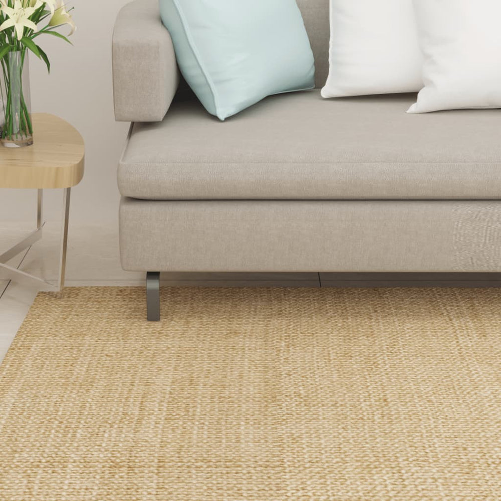 vidaXL Natural Sisal Rug 66x100 cm