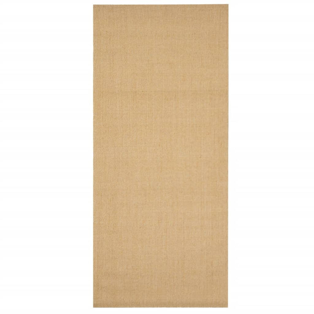vidaXL Natural Sisal Rug 66x150 cm