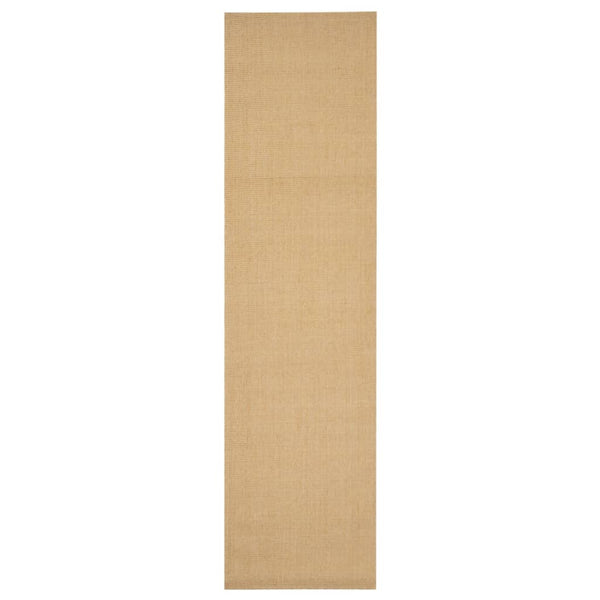 vidaXL Natural Sisal Rug 66x250 cm