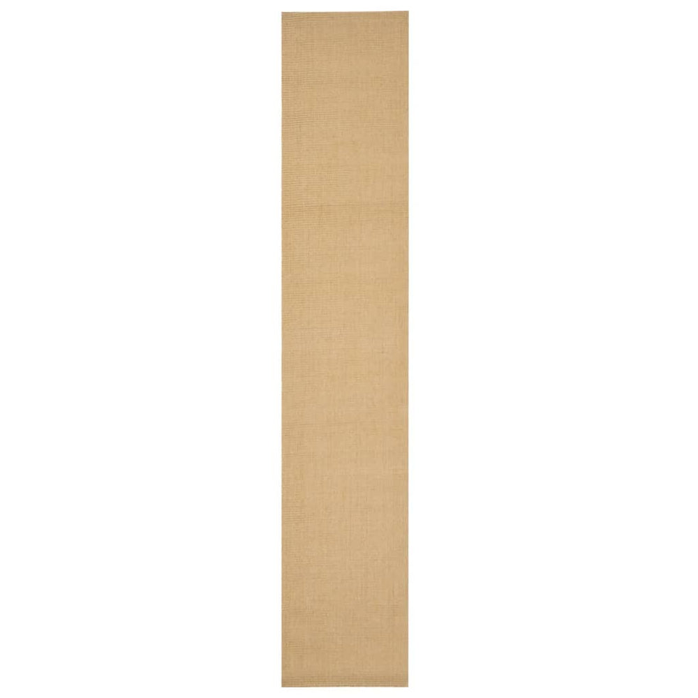 vidaXL Natural Sisal Rug 66x350 cm
