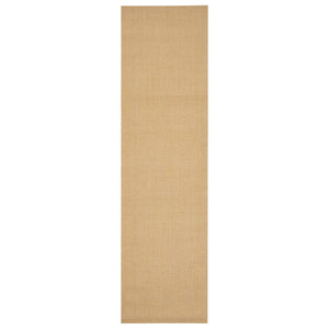 vidaXL Natural Sisal Rug 80x300 cm