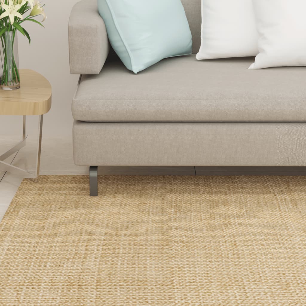 vidaXL Natural Sisal Rug 80x350 cm