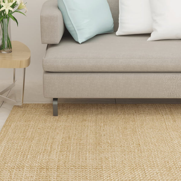 vidaXL Natural Sisal Rug 80x350 cm