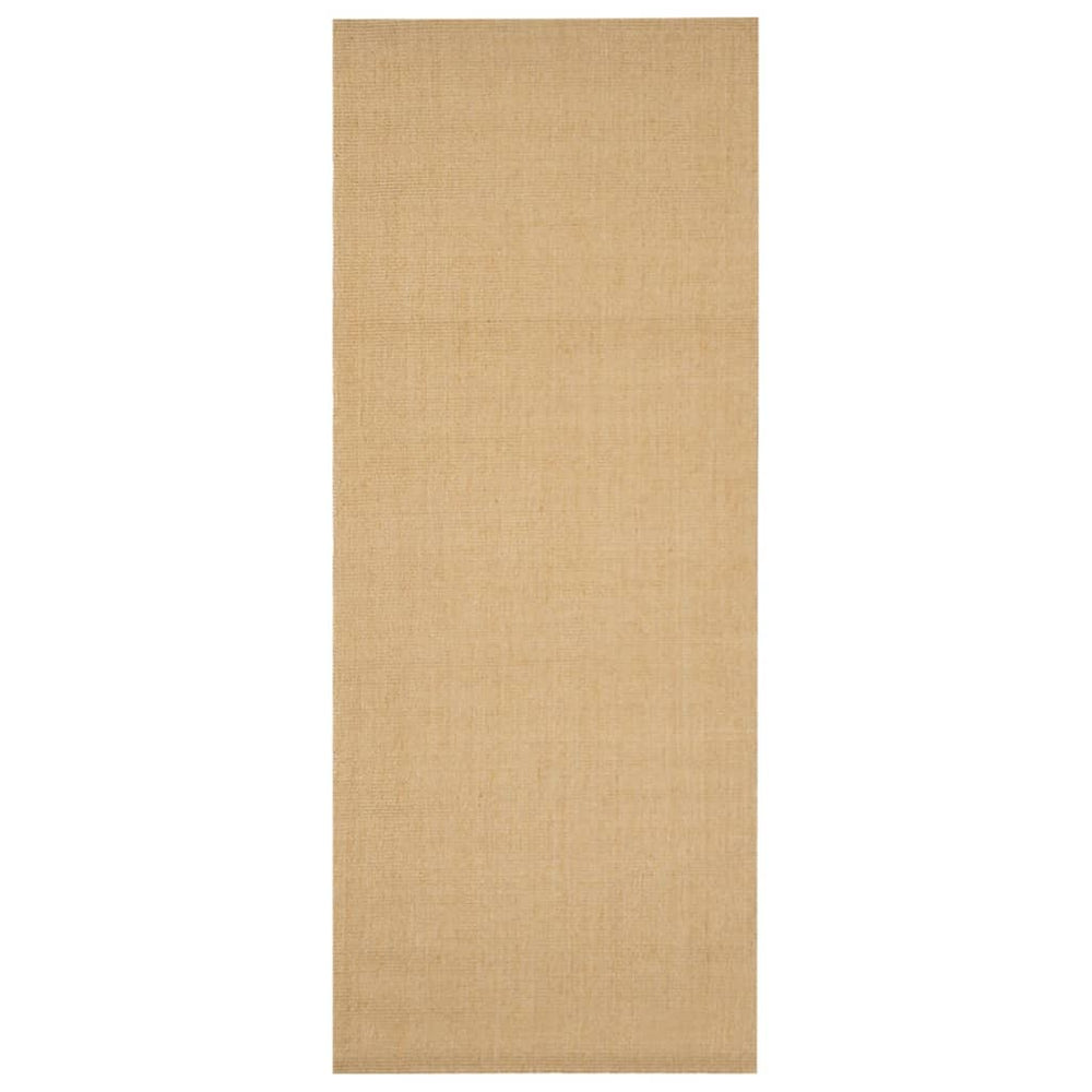 vidaXL Natural Sisal Rug 100x250 cm