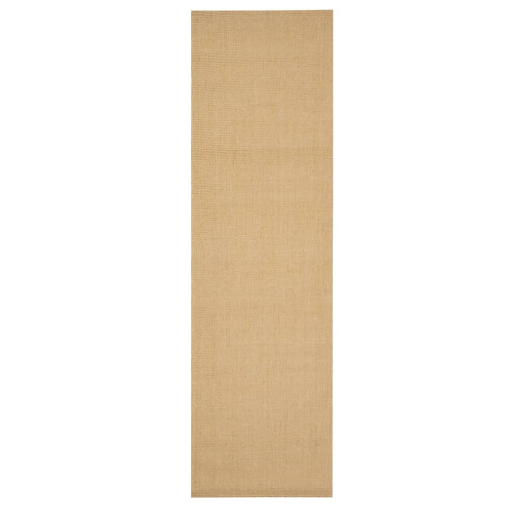 vidaXL Natural Sisal Carpet 100x350 cm