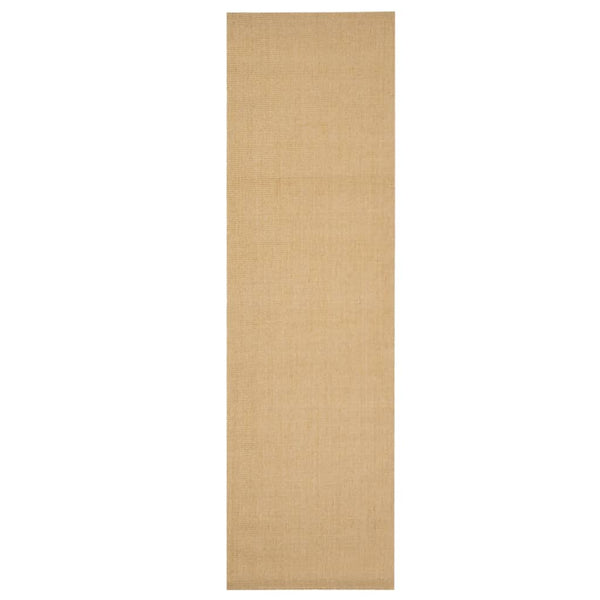 vidaXL Natural Sisal Carpet 100x350 cm